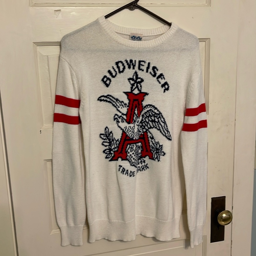 Budweiser knit sweater